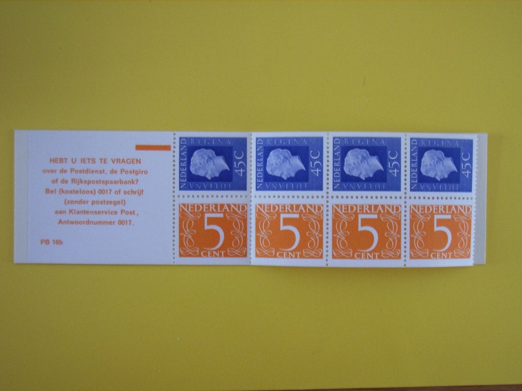 PB   Nederland PZB 16B Pf, Postzegels en Munten, Postzegels | Nederland, Ophalen of Verzenden, Postfris