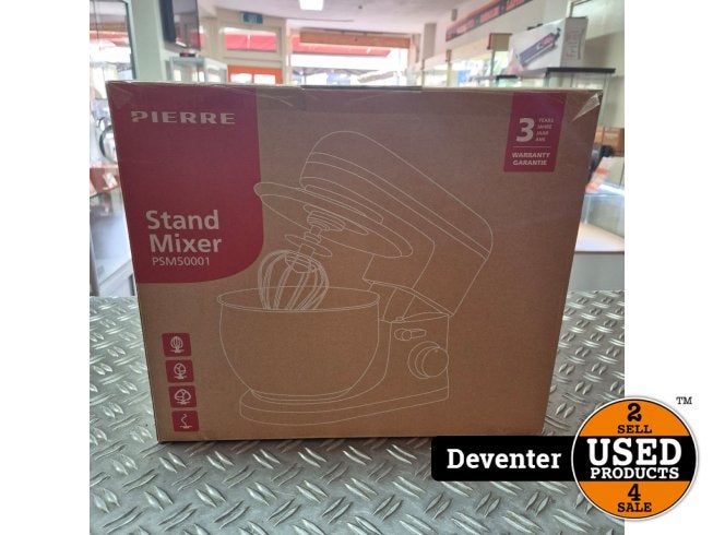 Pierre Stand Mixer PSM50001 keukenmixer NIEUW Betaal in3!, Flex Ltd., Nieuw, https://flex.com/contact-us, Nobelstraat 10, 5807 GA Oostrum LB, Limburg, Nederland