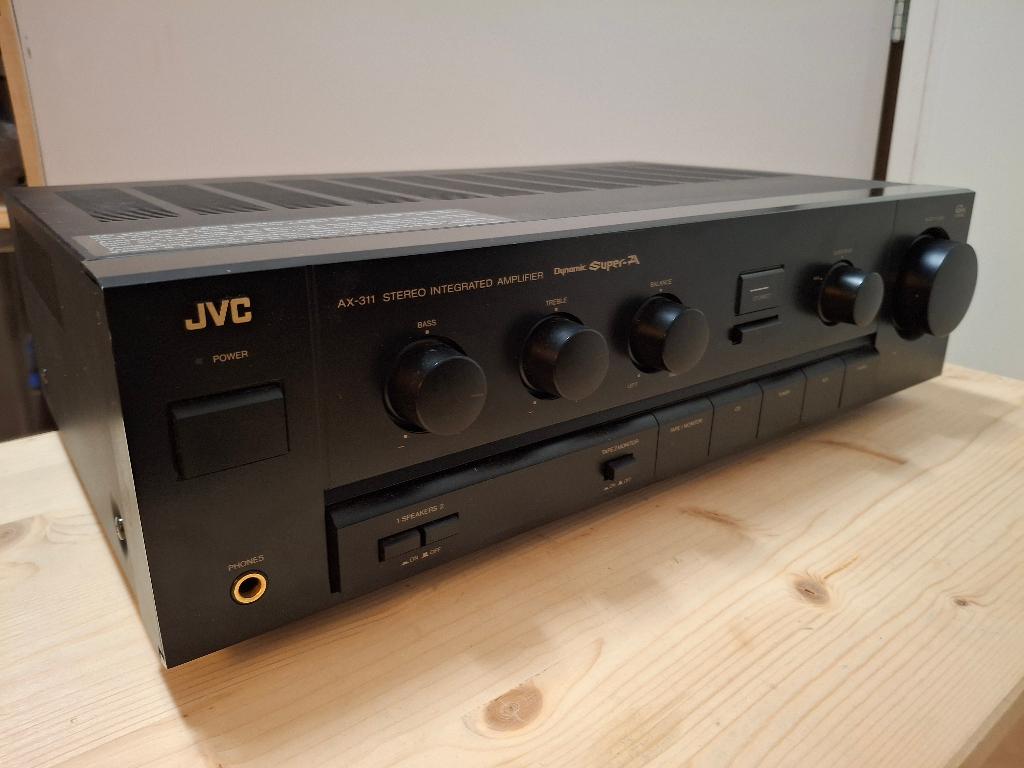 JVC AX-311- stereo versterker - phono - geserviced, JVC, Refurbished, Ophalen of Verzenden, Minder dan 60 watt