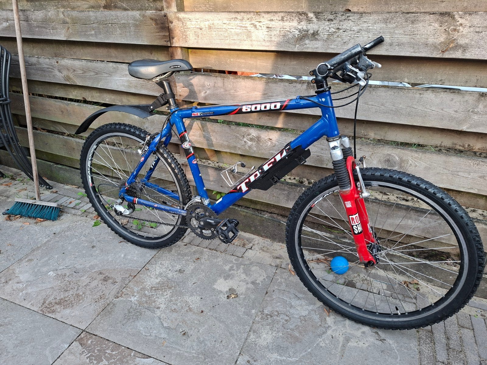 Trek 6000 Mountainbike met RockShox voorvork, Ophalen, Gebruikt, Hardtail, Velgrem