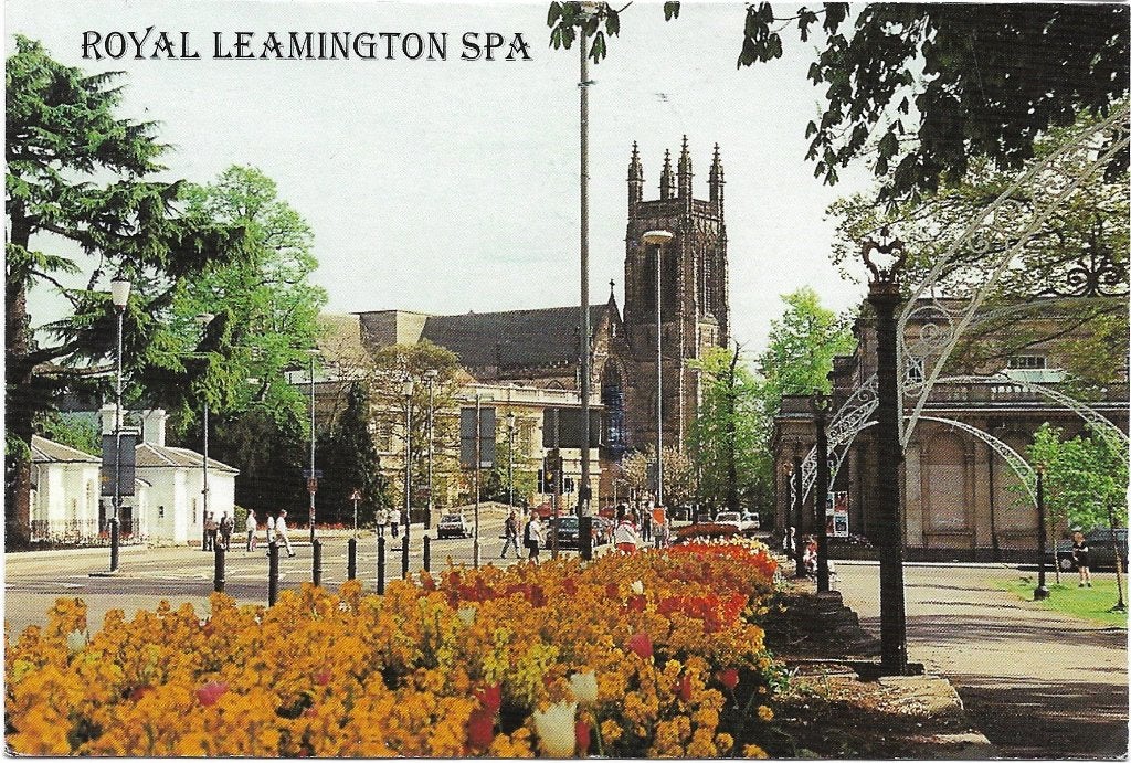 Ansichtkaart Royal Leamington Spa (Eng) All SaintsChurch, Verzenden, 1980 tot heden, Gelopen, Engeland