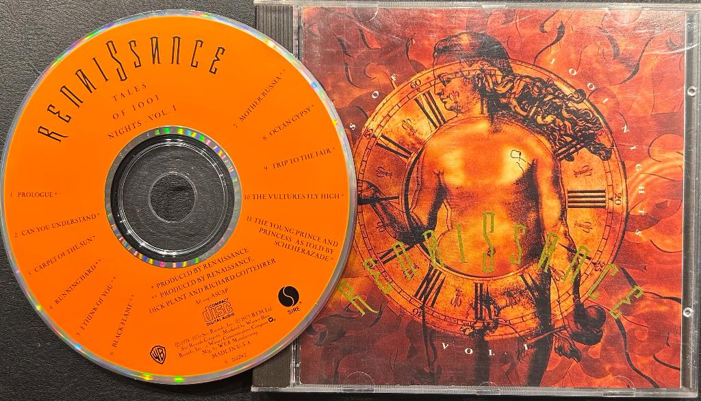 RENAISSANCE - Tales of 1000 nights vol.1 ( CD ), Ophalen of Verzenden, Zo goed als nieuw, Progressive