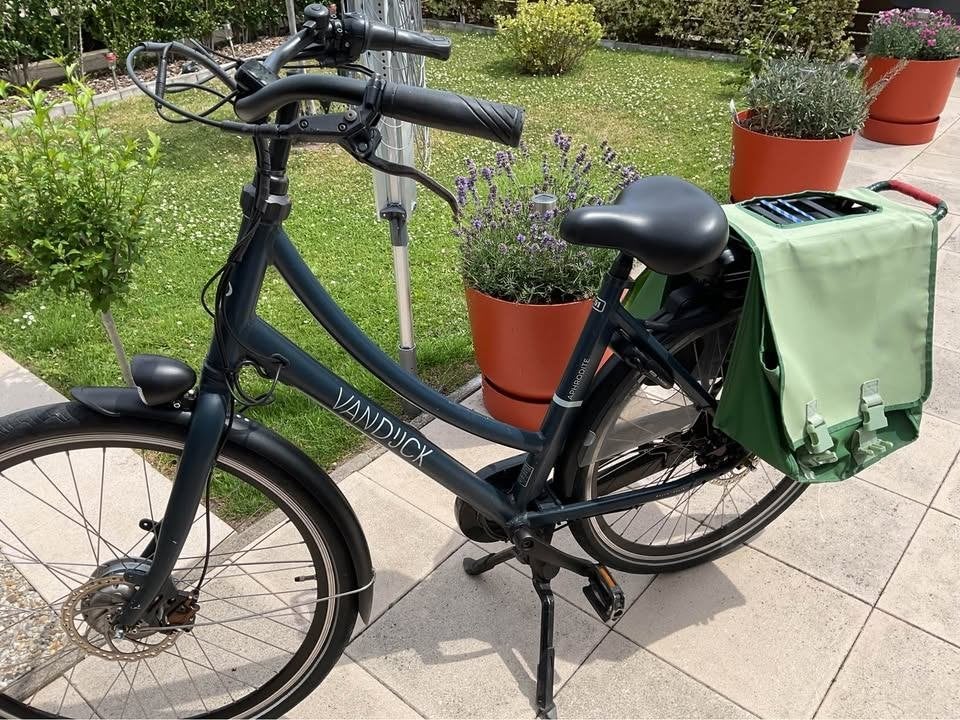 elektrische fiets merk van dijck, Zo goed als nieuw, 51 tot 55 cm, 50 km per accu of meer, Ophalen