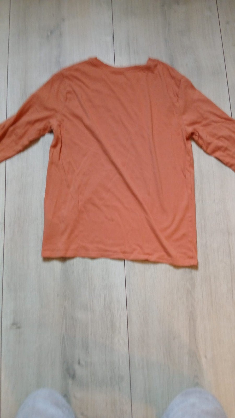 Oranje longsleeve van H&M, maat 158/164, H&M, Ophalen of Verzenden, Zo goed als nieuw, Shirt of Longsleeve