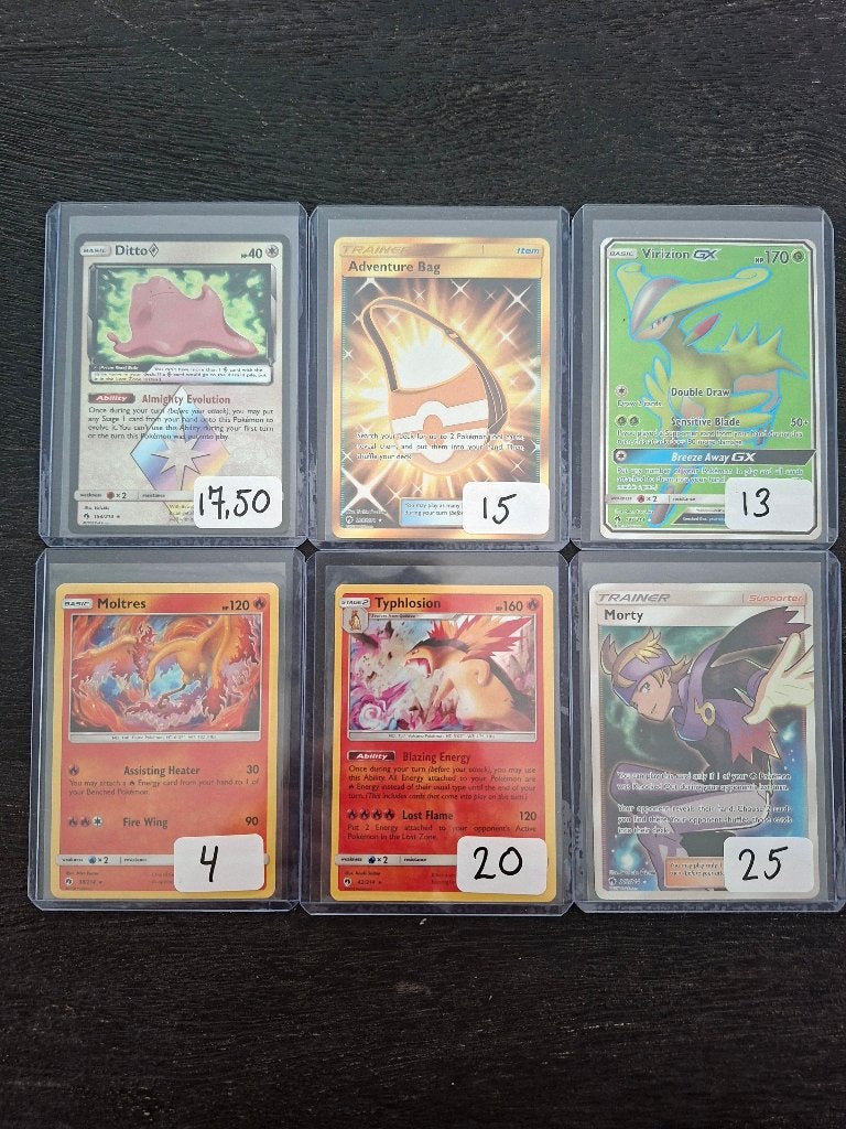 Pokémon Kaarten : Lost Thunder ( Ad 1 ), Hobby en Vrije tijd, Ophalen of Verzenden, Nieuw, Meerdere kaarten
