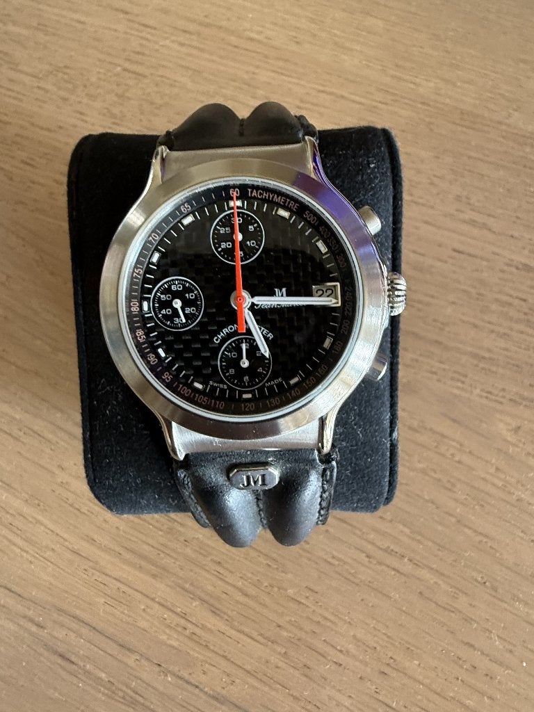 Jean Marcel Stealth COSC Chronograph (lim. edition 143/500), Sieraden, Tassen en Uiterlijk, Horloges | Heren, Overige merken, Staal