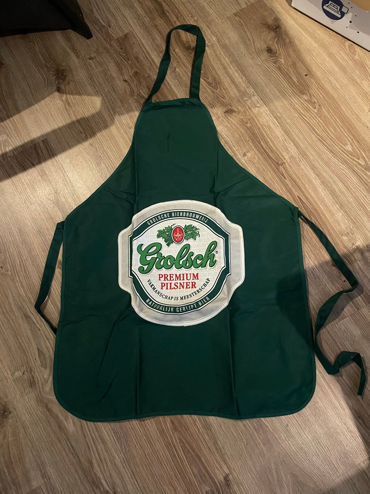 Grolsch Schort - Premium Pilsner Keuken Schort, Ophalen of Verzenden, Nieuw, Groen, Textiel