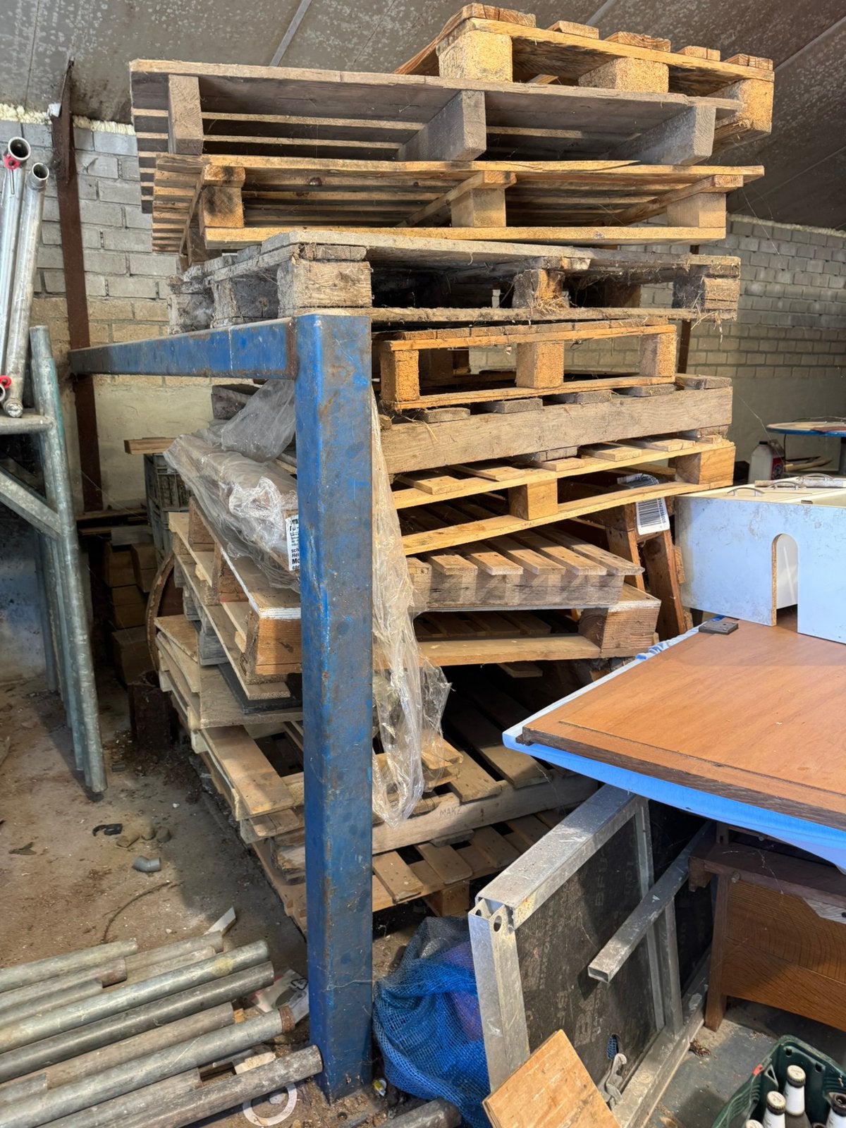 Pallets, Ophalen, Zo goed als nieuw, Pallet, Minder dan 200 cm