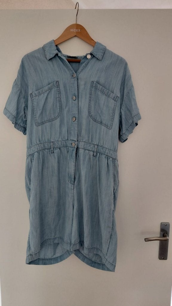 jumpsuit dames maat L, Kleding | Dames, Jumpsuits, Blauw, Maat 42/44 (L), Ophalen of Verzenden, Zo goed als nieuw