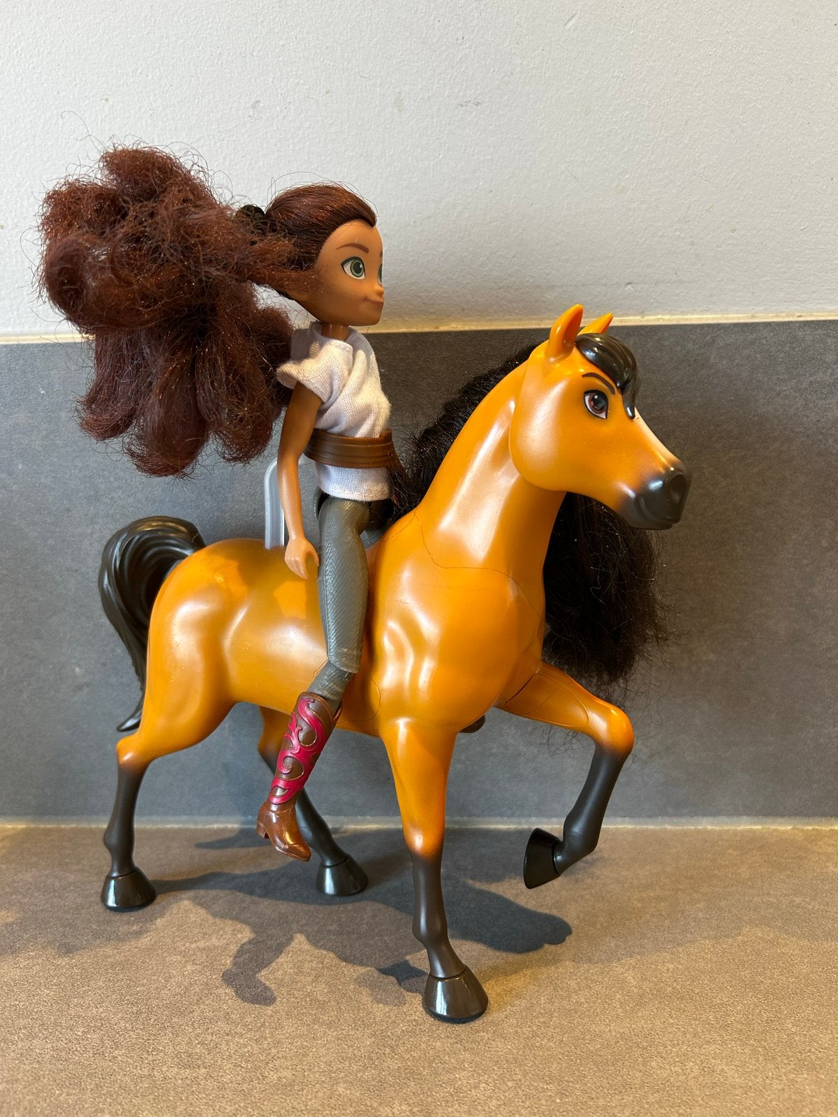Spirit Riding Free Lucky en Spirit speelset, Ophalen of Verzenden, Gebruikt, Overige typen
