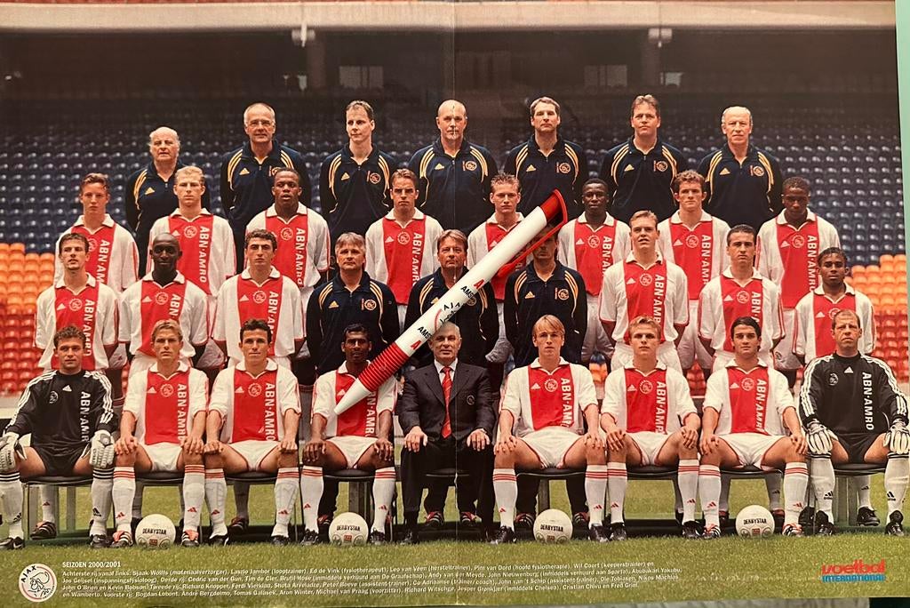 Posters AFC Ajax, Verzamelen, Ophalen of Verzenden, Zo goed als nieuw, A1 t/m A3, Sport