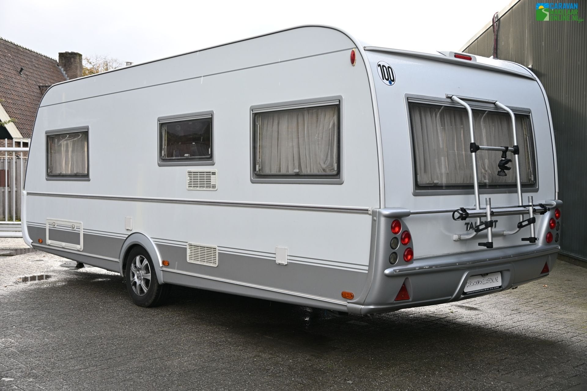 Tabbert Puccini 560 TD Mover Airco Cass. Luifel Fietsendrag, Caravans en Kamperen, Rondzit, Tabbert, Bedrijf, 6 tot 7 meter