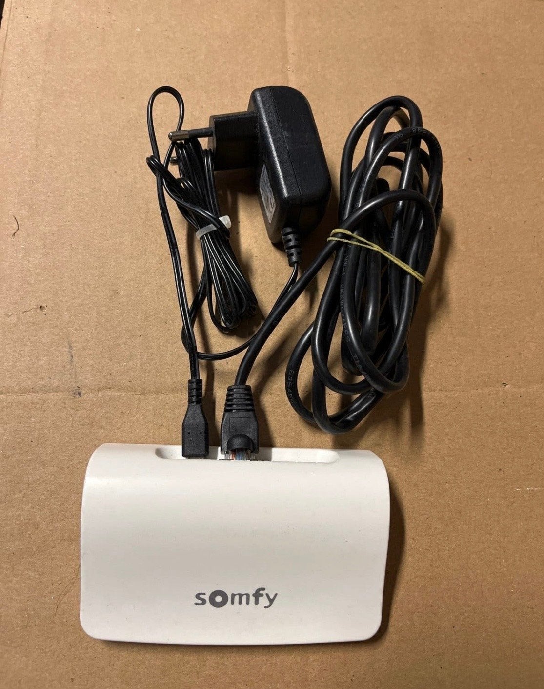 Somfy Connexoon RTS Smart Home Hub met adapter, Ophalen of Verzenden, Zo goed als nieuw