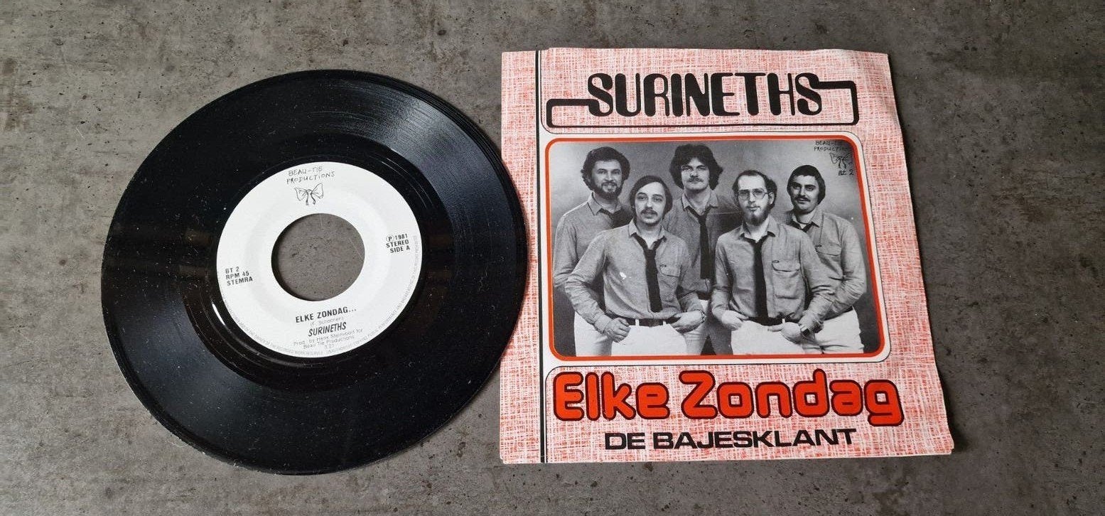 surineths piraten  hits, Cd's en Dvd's, Vinyl Singles, Ophalen of Verzenden, Zo goed als nieuw, Nederlandstalig
