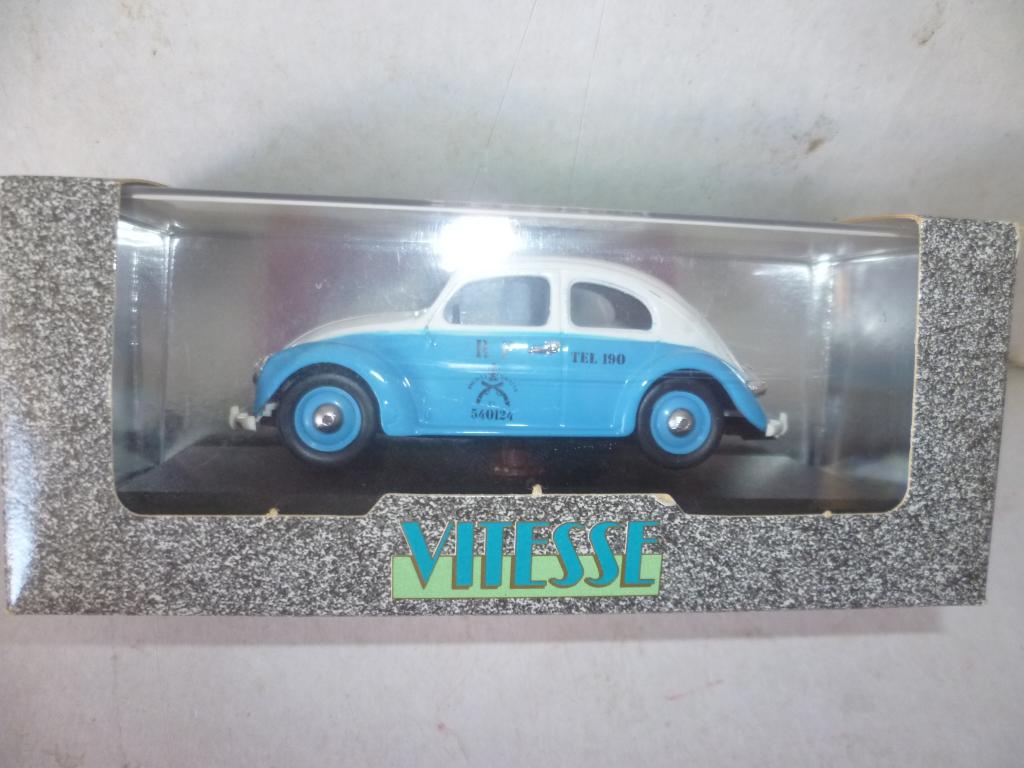 Vitesse Volkswagen Kever Beetle Policia Brasil Policia 1949, Ophalen of Verzenden, Nieuw, Auto, Overige merken