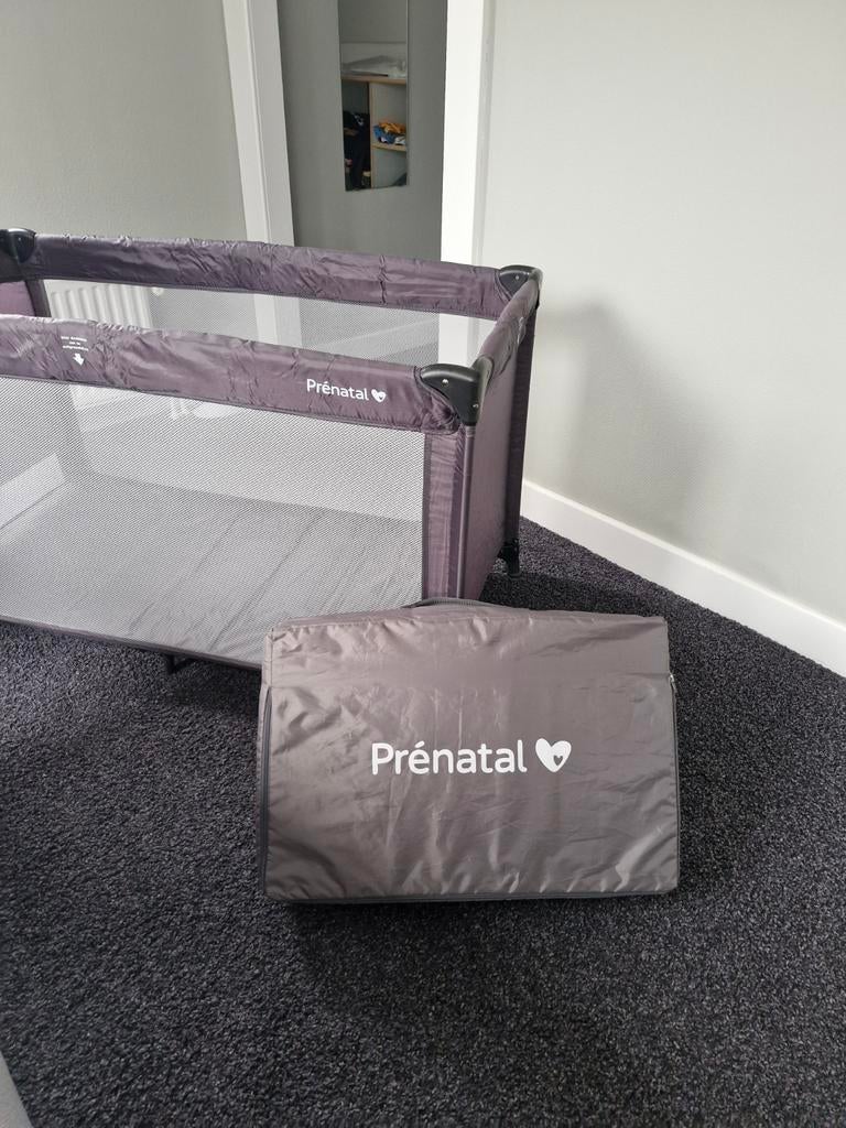 Prénatal Campingbed met Opvouwbaar Matras - ZGAN, Ophalen, Zo goed als nieuw, Reisbedje