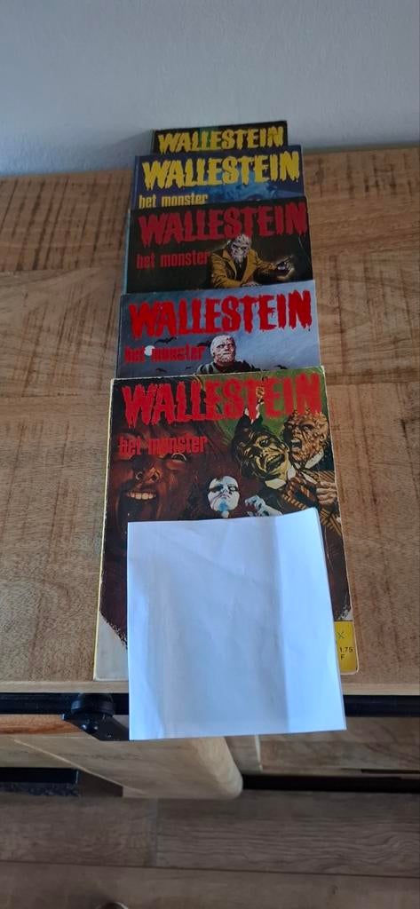 Wallestein 5 x strips voor volwassenen, Meerdere comics, Ophalen of Verzenden, Gelezen, Europa