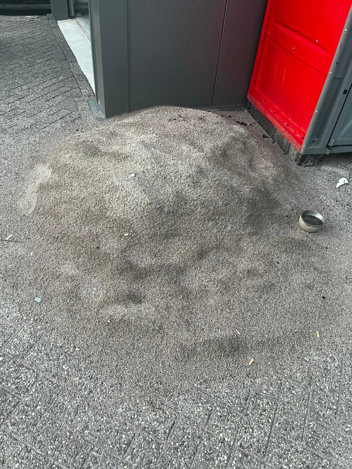 Gratis 1 kuub brekerzand/ophoogzand, Ophalen, Gebruikt, Brekerzand