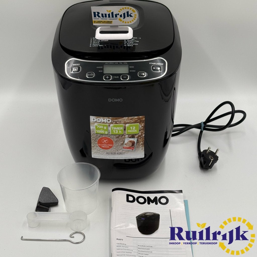 DOMO B3973 Broodbakmachine - Glutenvrij & Lactosevrij, Flex Ltd., Zo goed als nieuw, https://flex.com/contact-us, Nobelstraat 10, 5807 GA Oostrum LB, Limburg, Nederland