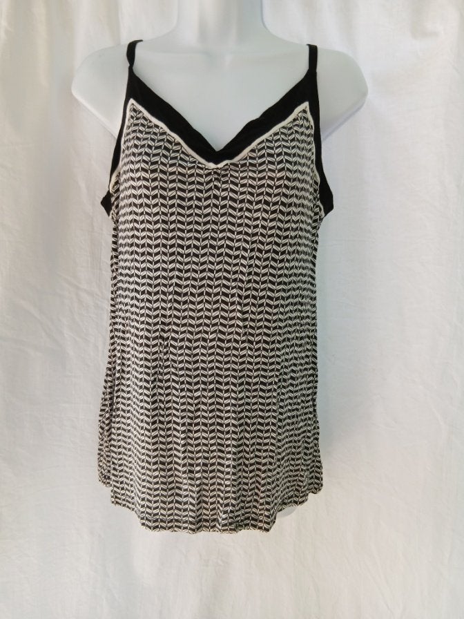 Leuk zwart-wit spaghetti shirt mt XL merk Expresso, ., Zwart, Maat 46/48 (XL) of groter, Ophalen of Verzenden