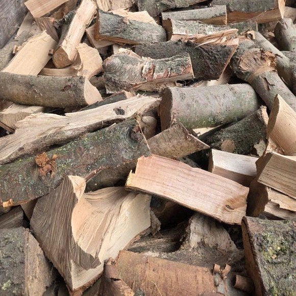 Brandhout - Droog gemend hardhout gekloofd of stammetjes, Tuin en Terras, 6 m³ of meer, Ophalen, Overige houtsoorten, Blokken
