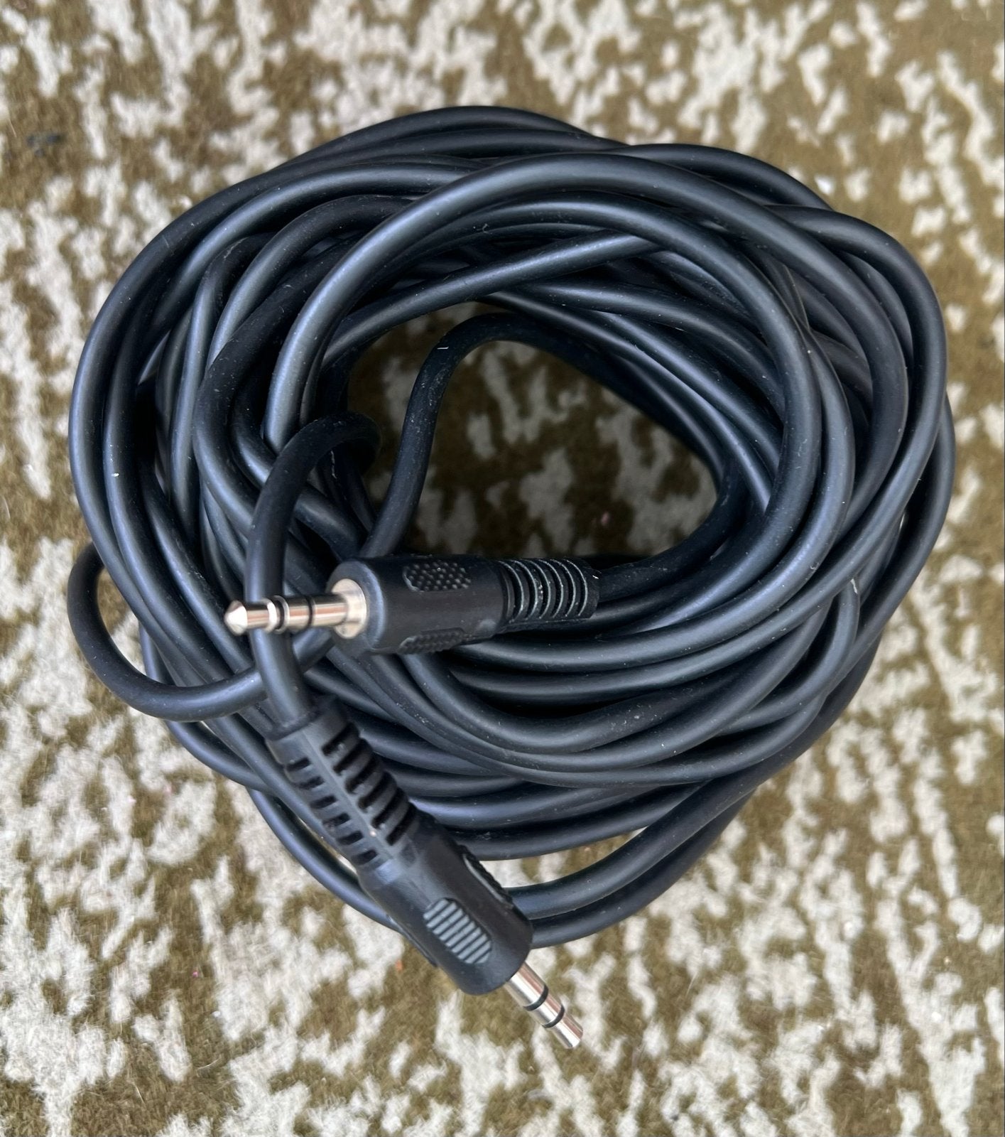 Audio kabel twee jack connectoren, Ophalen of Verzenden, Zo goed als nieuw
