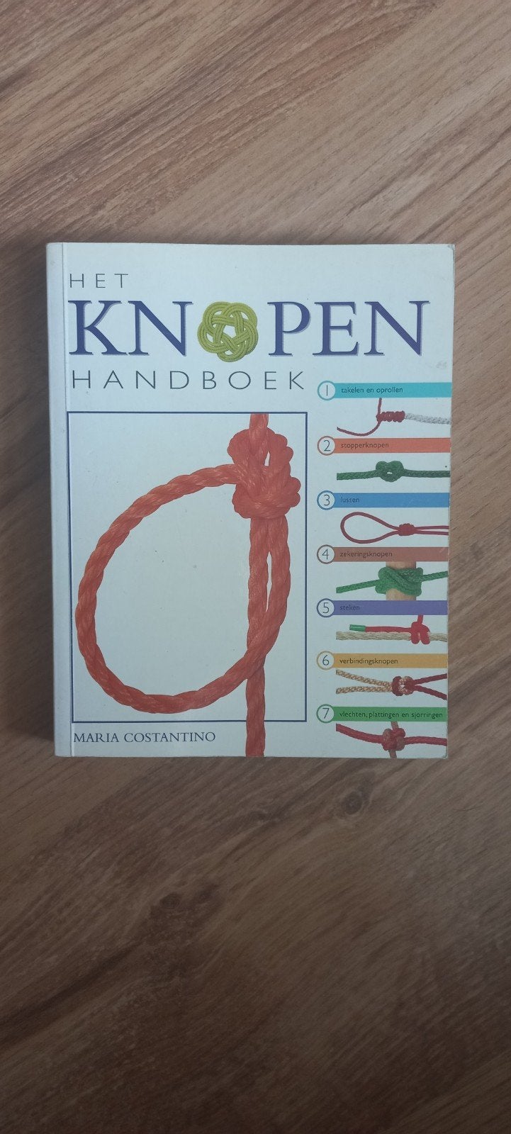 Het Knopen Handboek - Maria Costantino, Gelezen, Ophalen of Verzenden, Maria Costantino, Overige onderwerpen