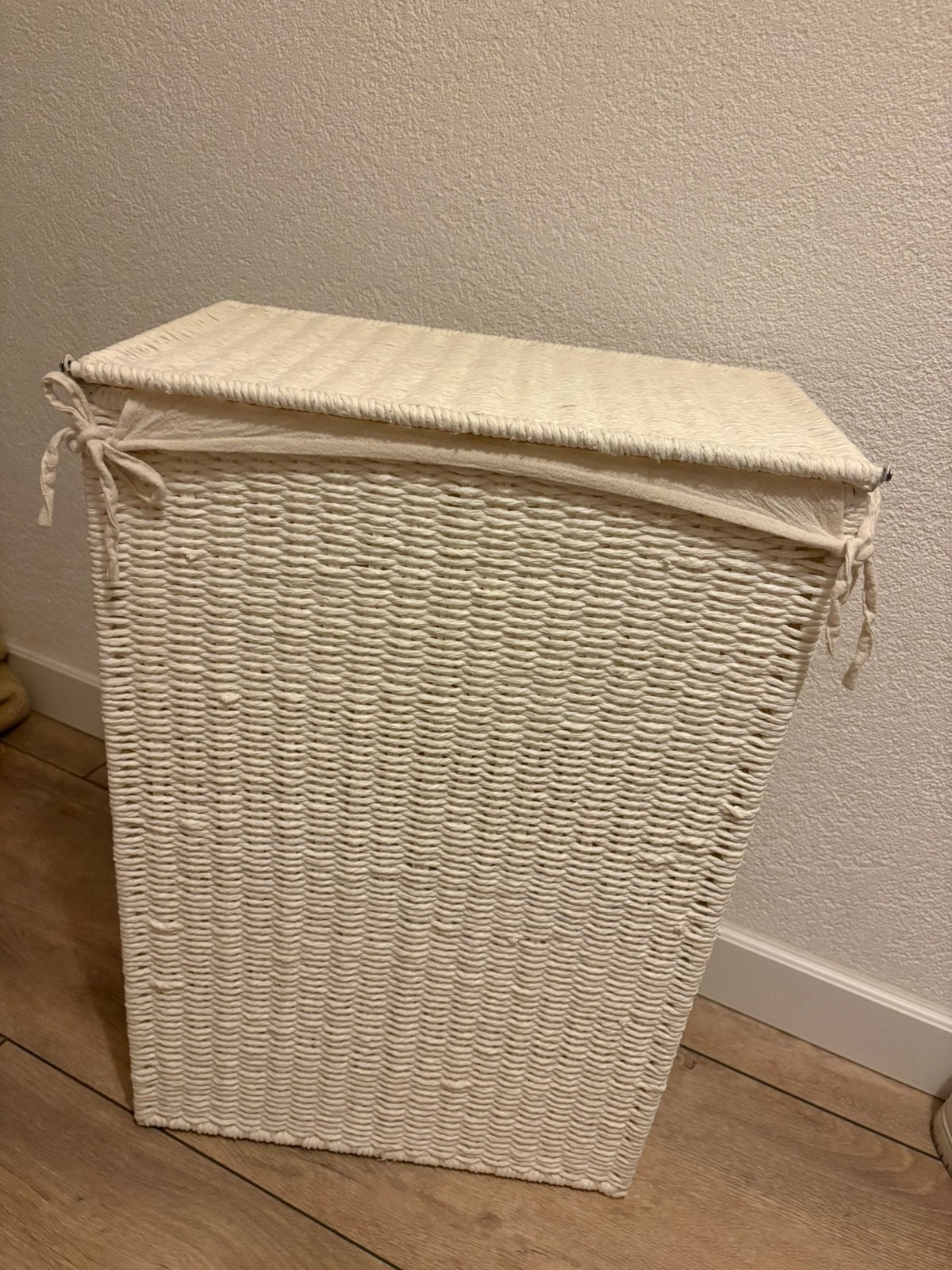 Zara wasmand+ mandje, Huis en Inrichting, Ophalen of Verzenden, Zo goed als nieuw, Rechthoekig, Riet