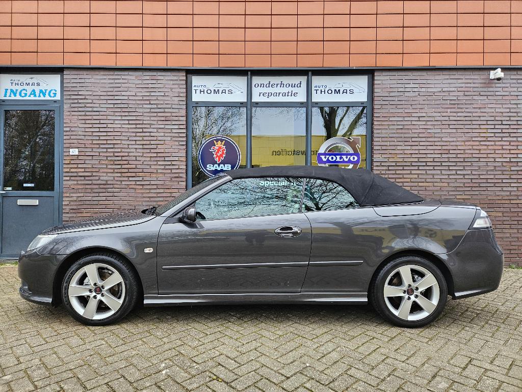 Saab 9-3 1.8 T Cabrio Vector 2009 Youngtimer, Auto's, 1998 cc, 4 cilinders, Cabriolet, 4 stoelen
