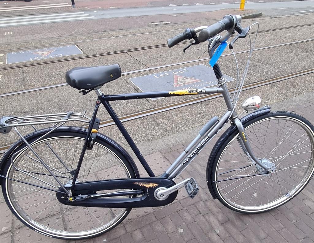 Gazelle handremmen 3 versnellingen, Versnellingen, Ophalen of Verzenden, Zo goed als nieuw, 57 tot 61 cm
