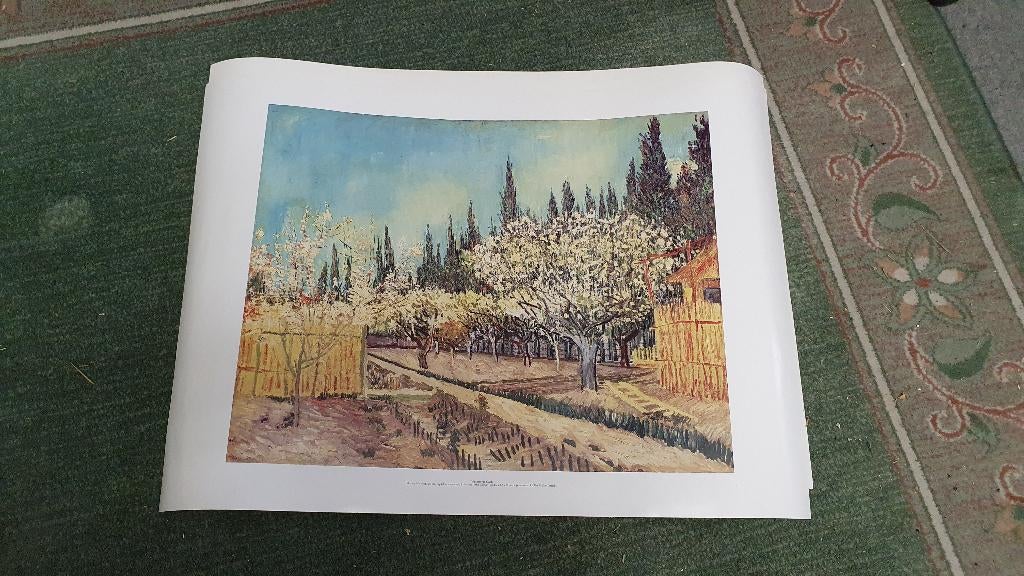 posters en boek van Gogh, Rechthoekig Liggend, Nieuw, Ophalen of Verzenden, A1 t/m A3