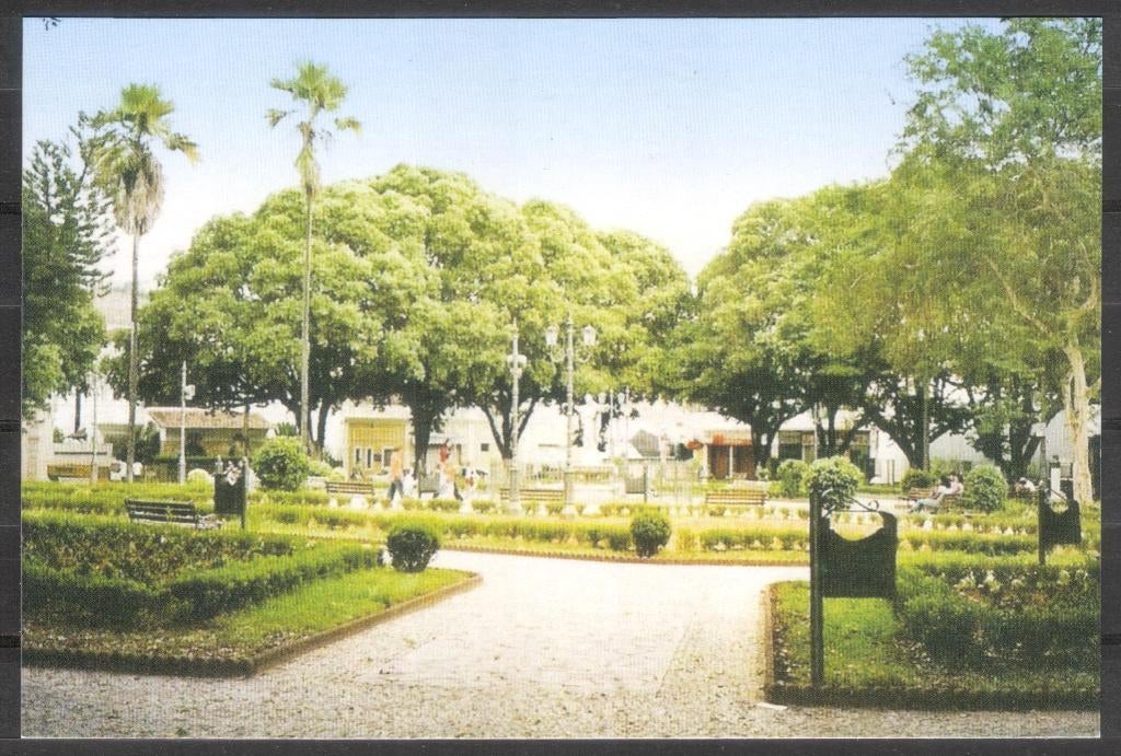 Brazilië - Ubá - Minas Gerais - Jardim São Januário, Verzenden, 1980 tot heden, Ongelopen, Buiten Europa