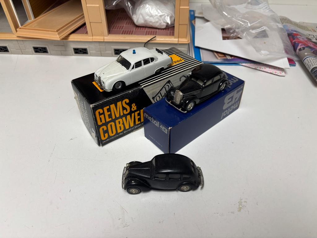 Sommervile gems cobwebs wms Mercedes jaguar 1:43, Hobby en Vrije tijd, Modelauto's | 1:43, Gebruikt, Auto, Overige merken, Ophalen of Verzenden
