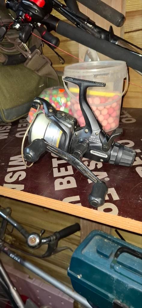 Shimano Molen Baitrunner ST 10000 RA, Watersport en Boten, Hengelsport | Karpervissen, Ophalen of Verzenden, Gebruikt, Molen