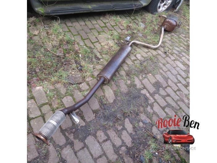 Uitlaat Midden + Einddemper van een Renault Megane, Gebruikt, -, Renault, -