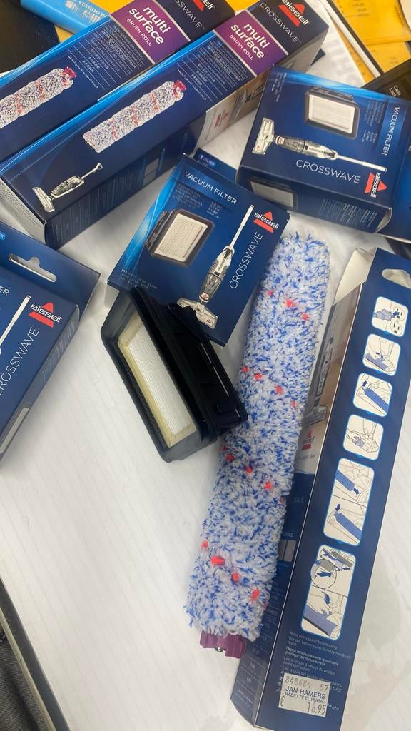 Bissell Crosswave Borstel & Filter - Nieuw, Ophalen of Verzenden, Nieuw