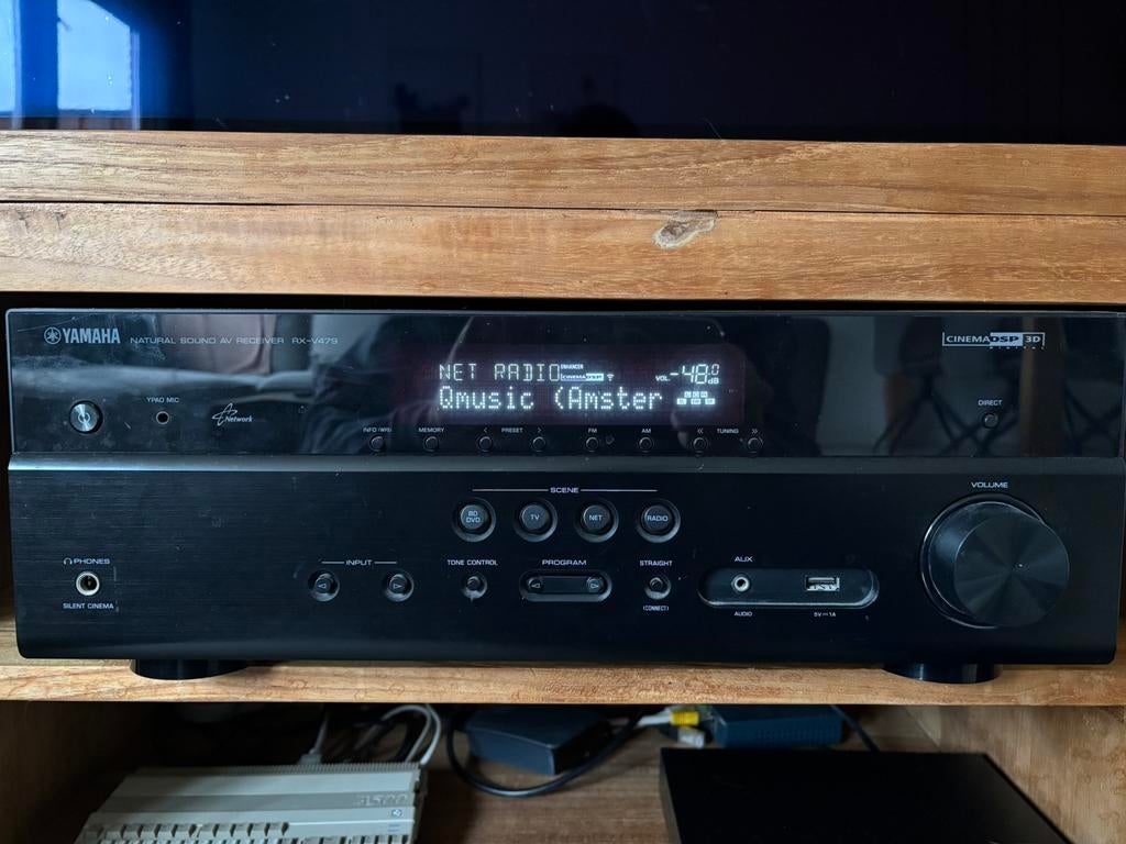 Yamaha RX-V479 Receiver - Uitstekende Staat, Audio, Tv en Foto, Versterkers en Receivers, Zo goed als nieuw, 5.1, 60 tot 120 watt