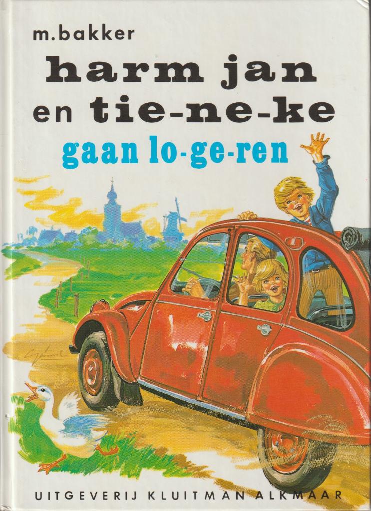 Harm Jan en Tie-ne-ke gaan lo-ge-ren, Ophalen of Verzenden, Zo goed als nieuw, M. Bakker, Fictie algemeen