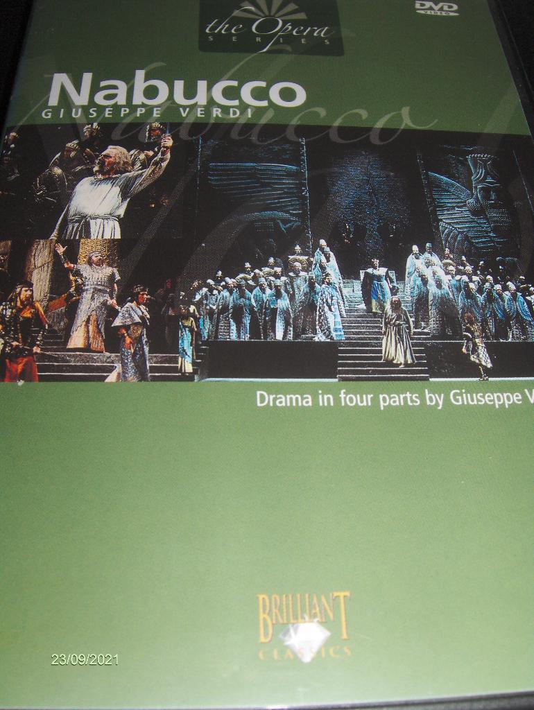 Vier Verdi Opera's-Nabucco-Otello-Um Baile de Mascara-Aida., Cd's en Dvd's, Dvd's | Muziek en Concerten, Zo goed als nieuw, Muziek en Concerten