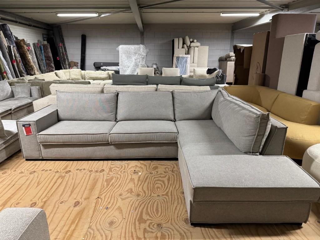 Hoekbank Berlin l Whoon l Meubilex l van €4075 voor €1999, Ophalen, 100 tot 125 cm, Hoekbank, 300 cm of meer
