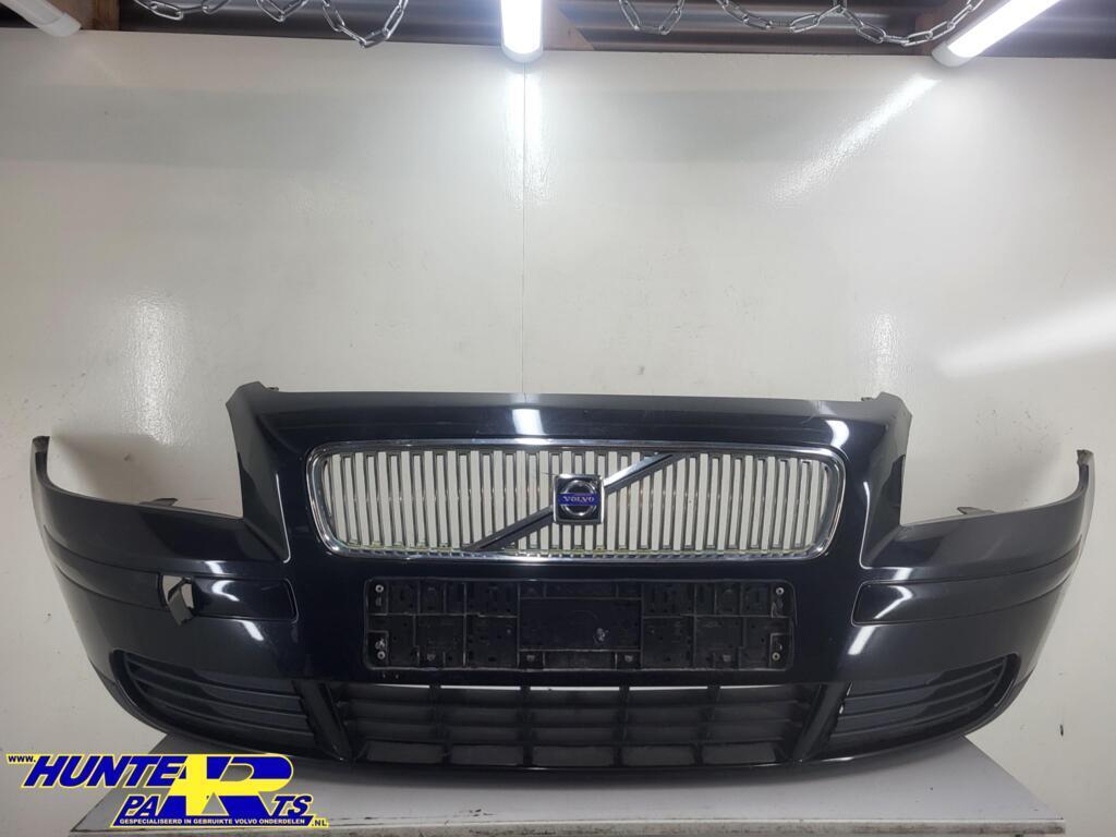 Voorbumper blauw Volvo V50 ('04-'12) 30657005, Auto-onderdelen, Carrosserie en Plaatwerk, Gebruikt, Voor, Ophalen of Verzenden
