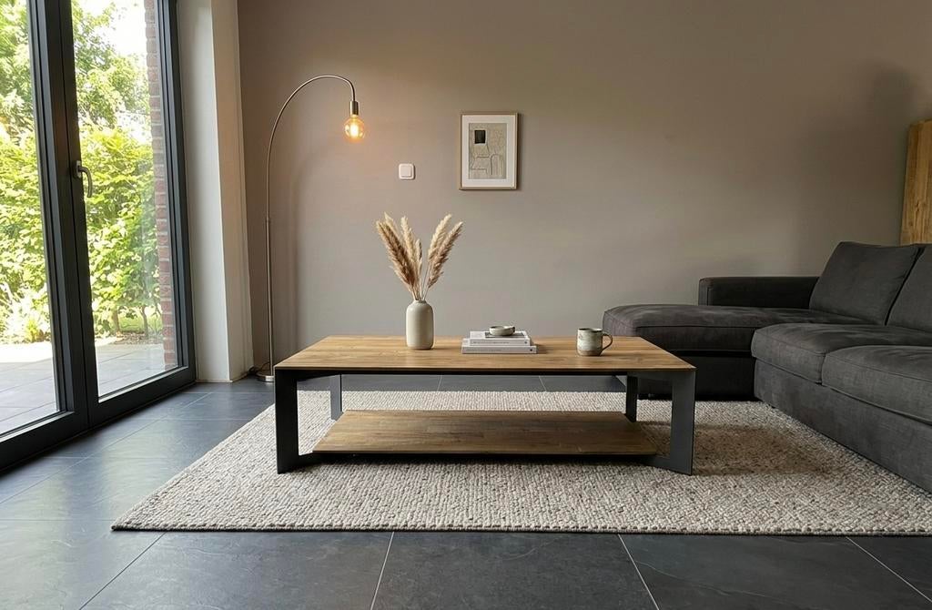 Salontafel Tower Living, model Pandora, Huis en Inrichting, Ophalen, 100 tot 150 cm, 50 tot 100 cm, Zo goed als nieuw