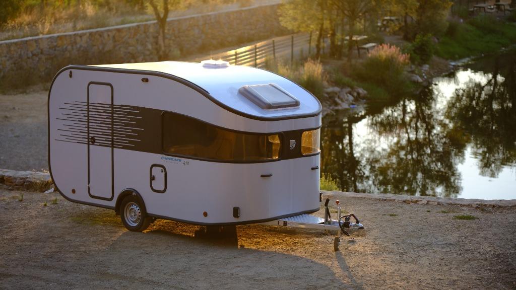 Carpento Caravan 310/360/410 lichtgewicht caravan, Caravans en Kamperen, Overige merken, Lengtebed, Standaardzit, 750 - 1000 kg