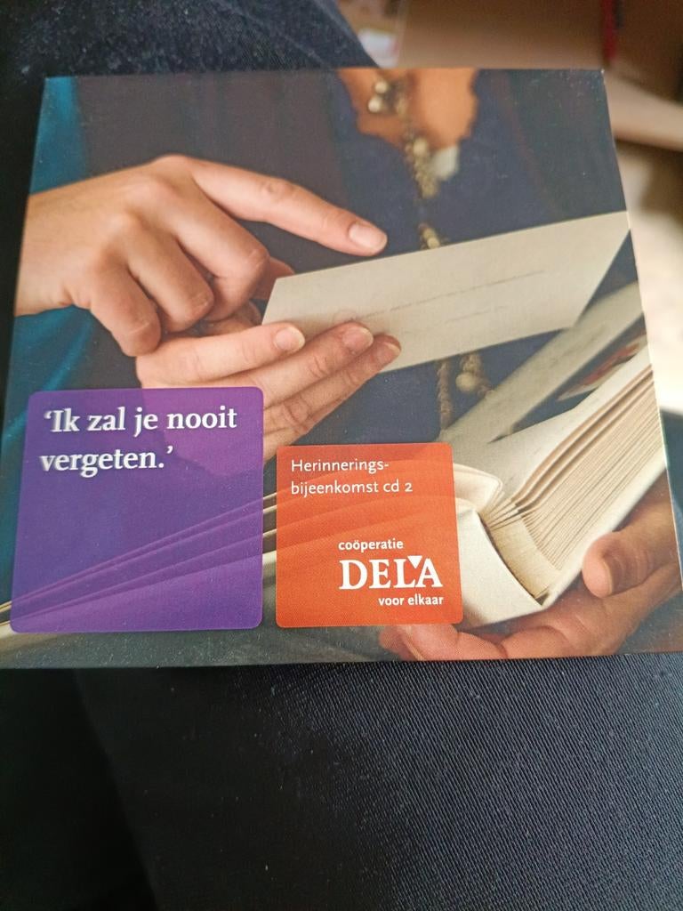 Dela Herinnerings-bijeenkomst CD 2 - Nieuwstaat, Ophalen of Verzenden, Zo goed als nieuw, Nederlandstalig