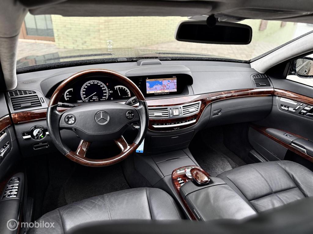 Mercedes S-klasse S600 Lang V12 |Schuifdak |Memory |Bomvol!, Auto's, Automaat, Bi-Xenon koplampen, Achterwielaandrijving, Gebruikt