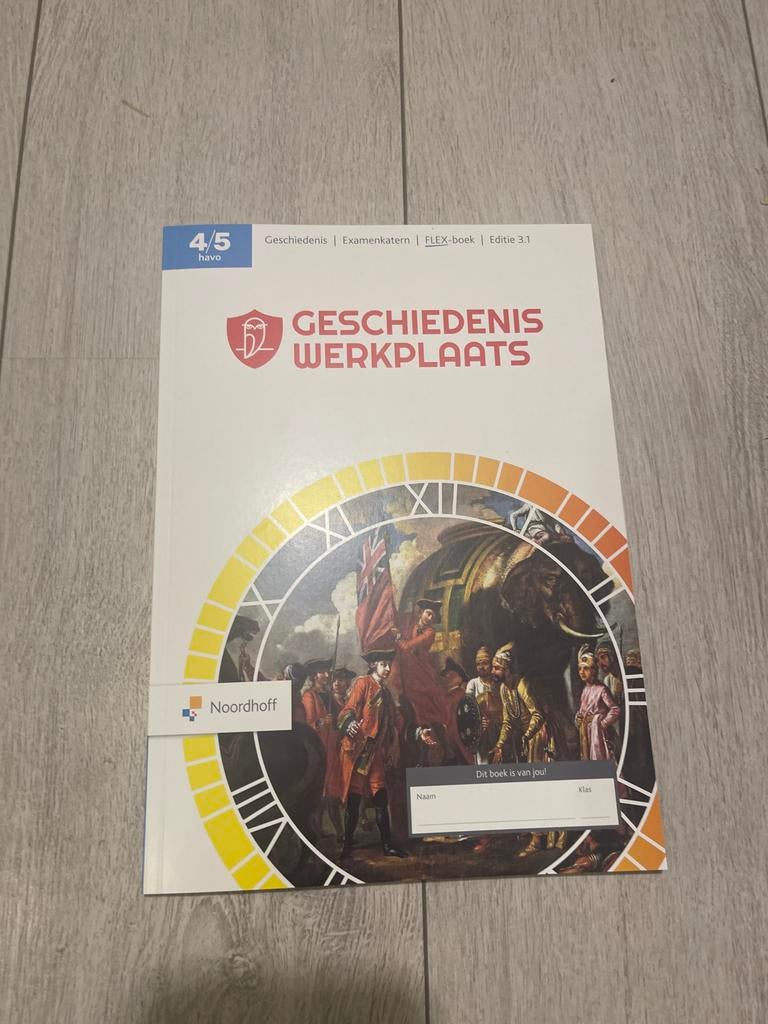 Geschiedenis Werkplaats 4/5 havo - Noordhoff, Ophalen of Verzenden, Alpha, Nieuw, HBO