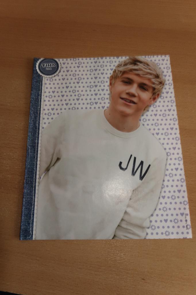 Niall One Direction poster, Verzamelen, Rechthoekig Staand, A4 of kleiner, Nieuw, Ophalen of Verzenden