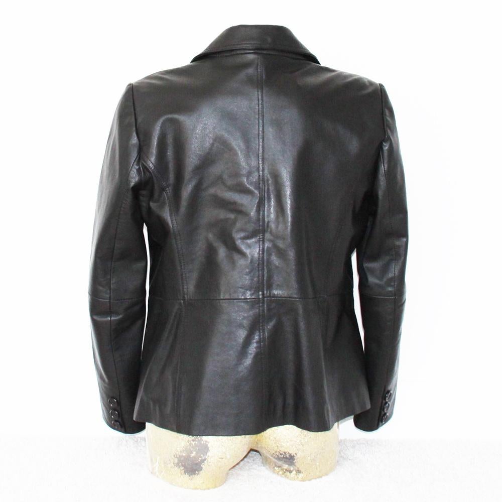 Prachtige Leren Chedo Fashion Jas (Maat 40)* € 55,-, Maat 38/40 (M), Zwart, Ophalen of Verzenden, Zo goed als nieuw