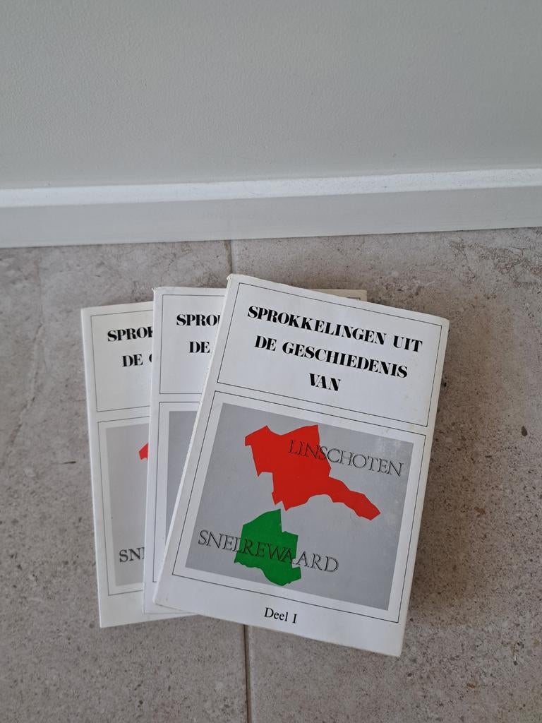 Sprokkelingen uit de Geschiedenis van Linschoten Snelrewaard, Ophalen of Verzenden, 20e eeuw of later, Gelezen, Onbekend