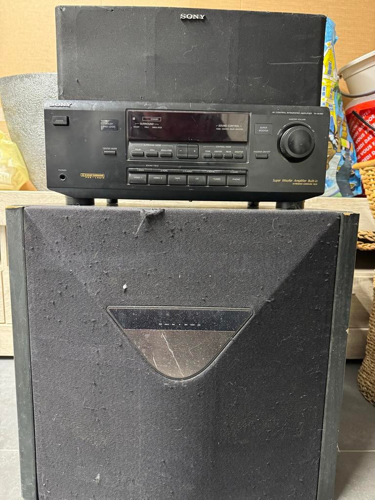 Sony Versterker Vintage, Gebruikt, Ophalen of Verzenden, Sony, Minder dan 60 watt